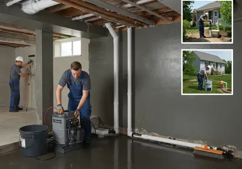 Basement Waterproofing and Flood Prevention process in Ash Flat, AR